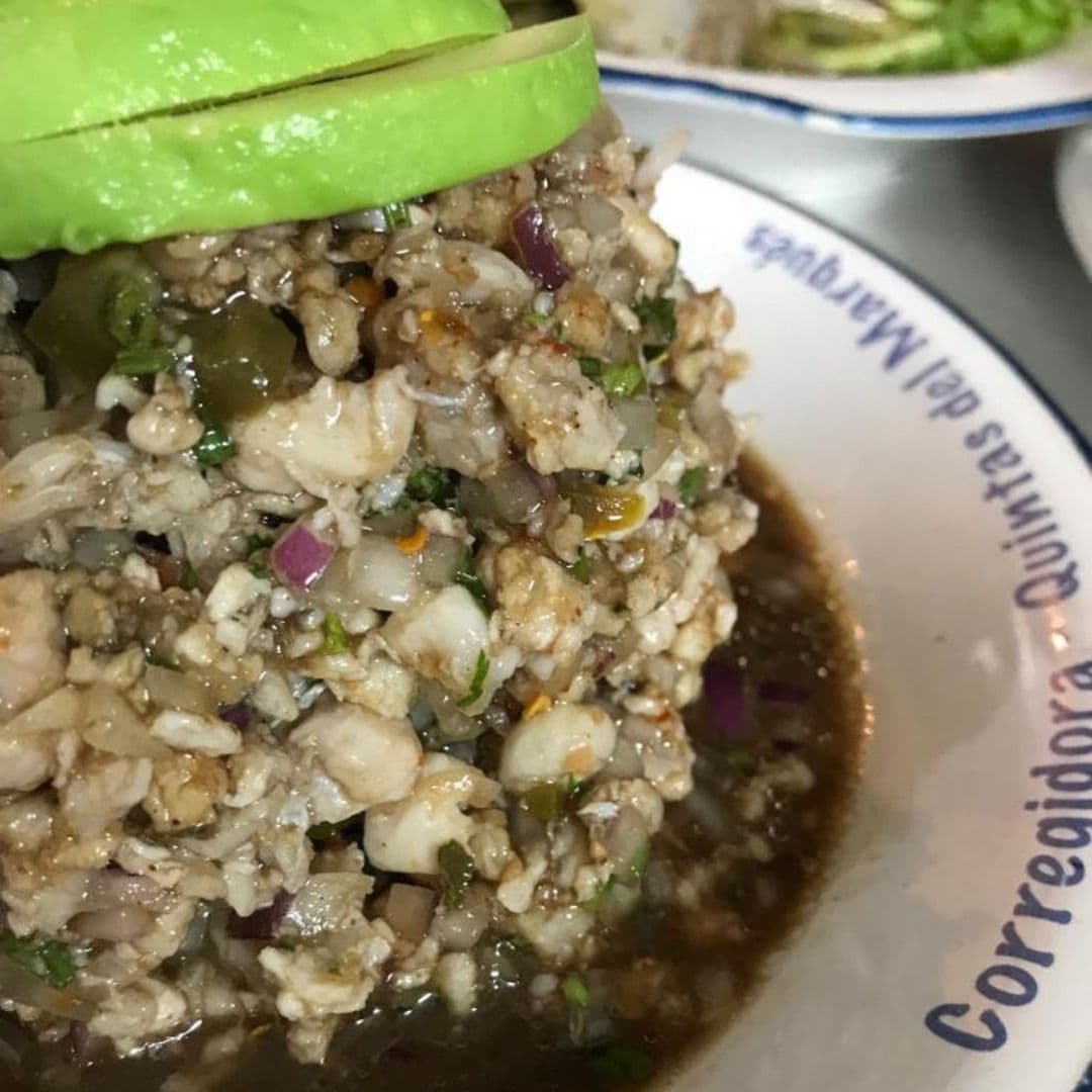 ½ kg de Ceviche de pescado con camarón