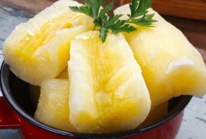 Porción de Yuca al Vapor