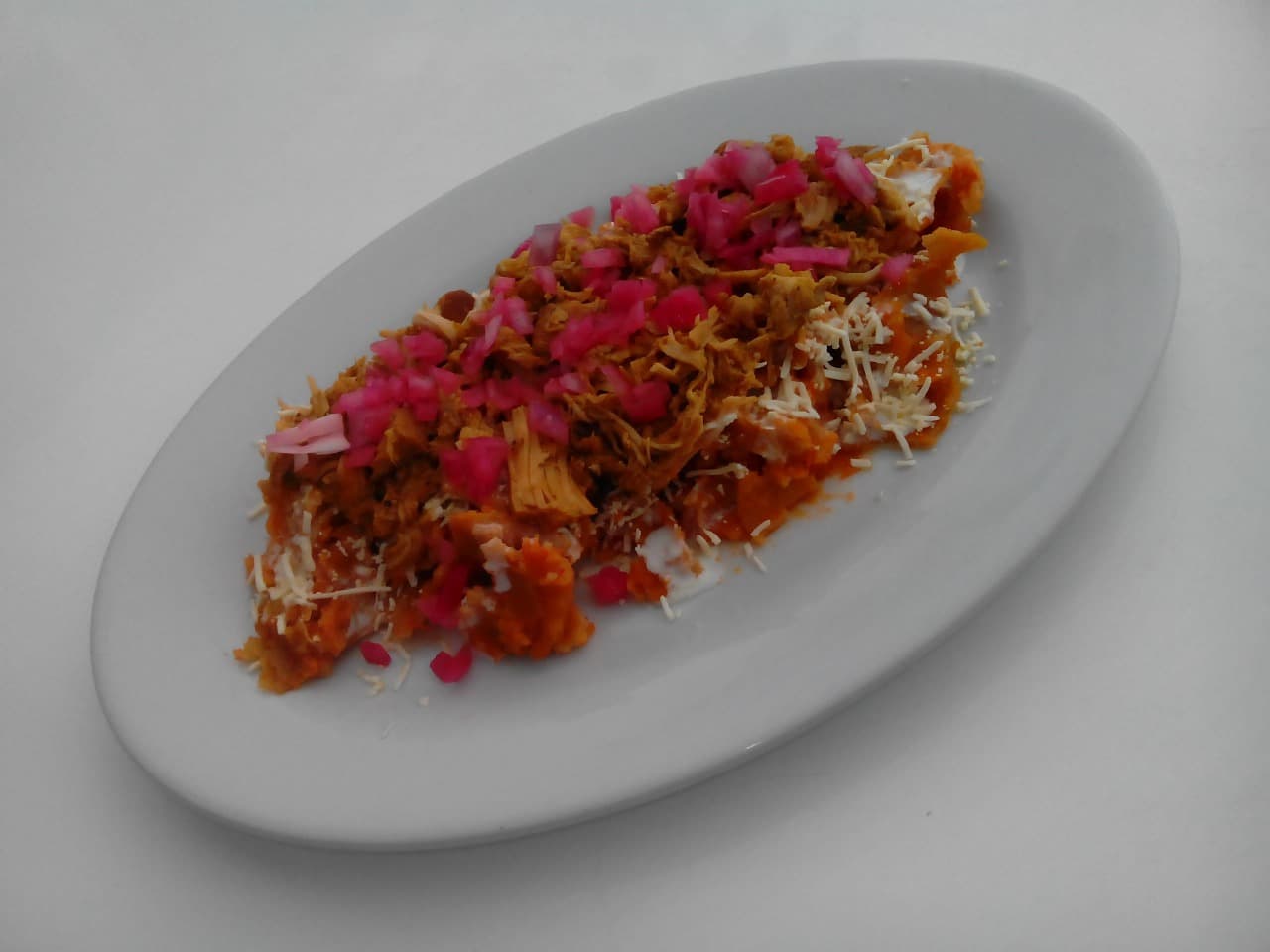 Chilaquiles con Cochinita Pibil