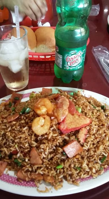 Arroz con Camarones, Pollo, Olores y Huevo