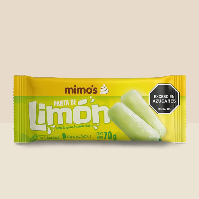 Paleta fruta Limón
