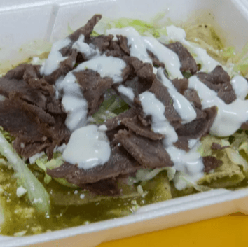 Combo #1 Enchiladas Domo de Bisteck + Refresco