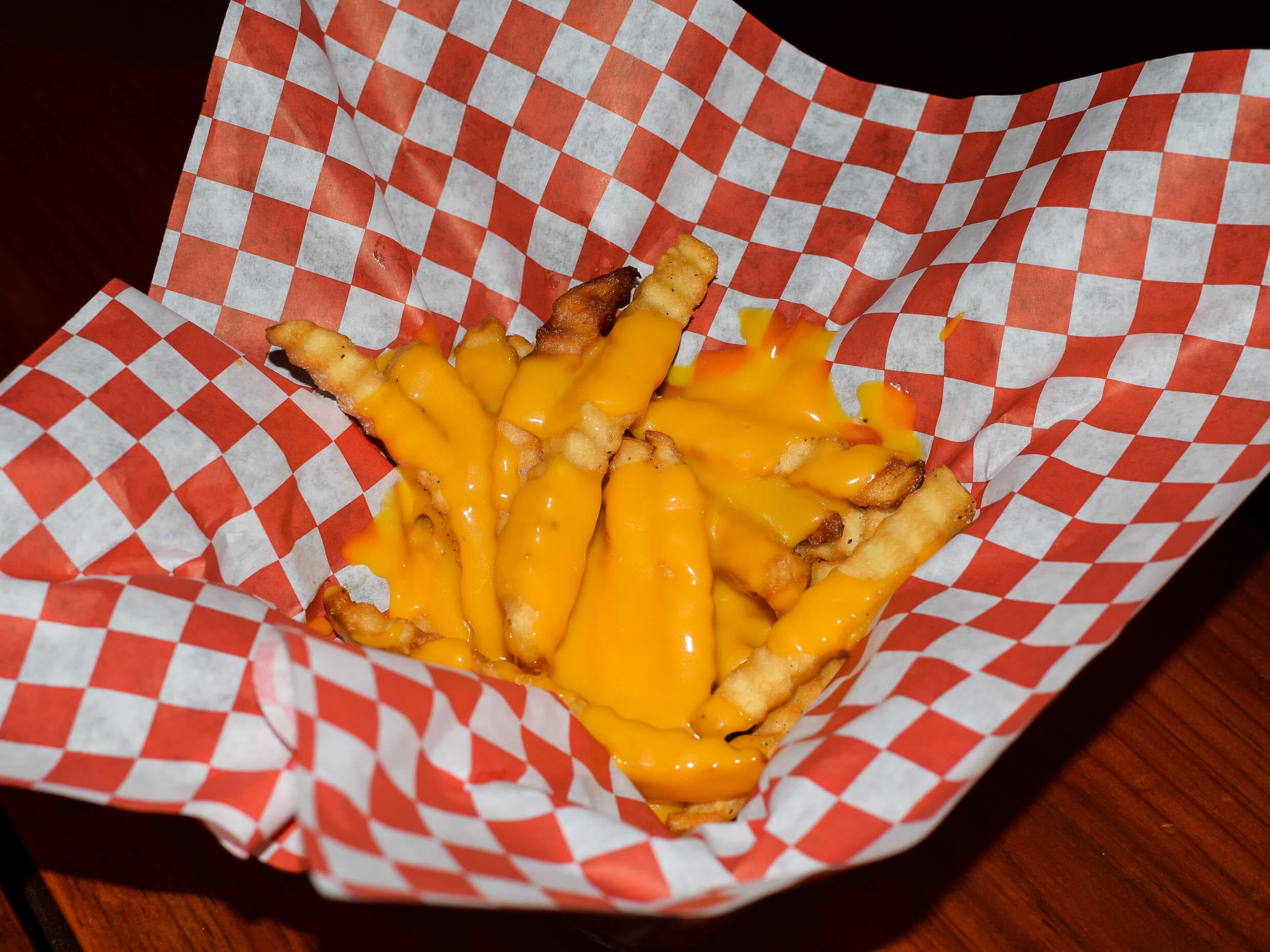 Papas Fritas con Tocino y Queso