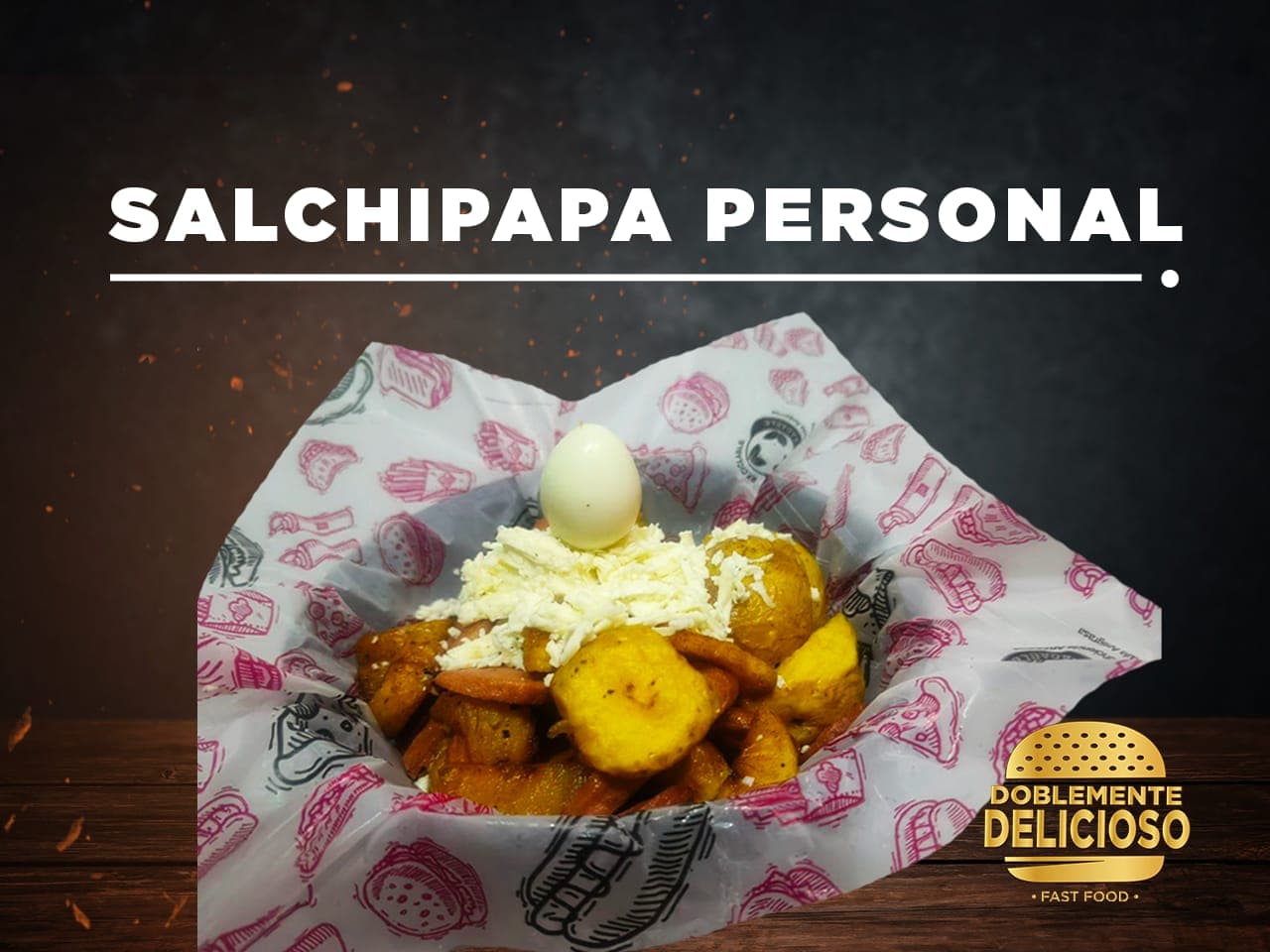 Salchipapa Personal