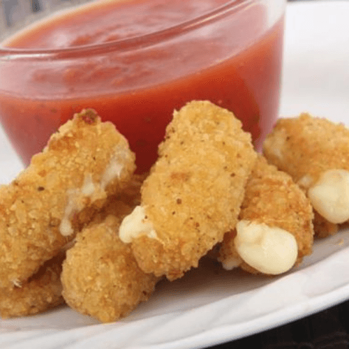 Snack dedos de queso