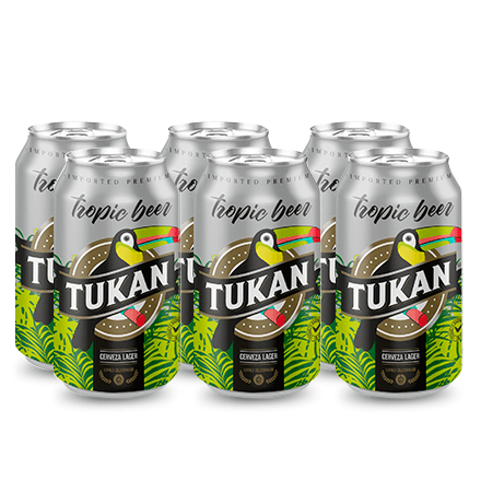 Cerveza Tukan Lata 330 Ml 6 Uds