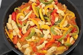 Fajitas de Pollo