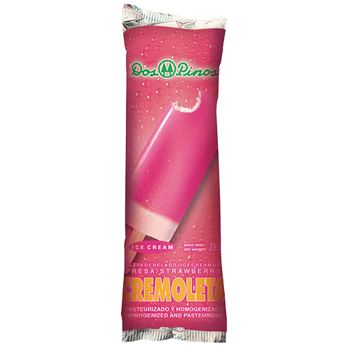 Helado Cremoleta Fresa Dos Pinos 75 g