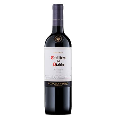 Vino Tinto Casillero Del Diablo Merlot 750 ml