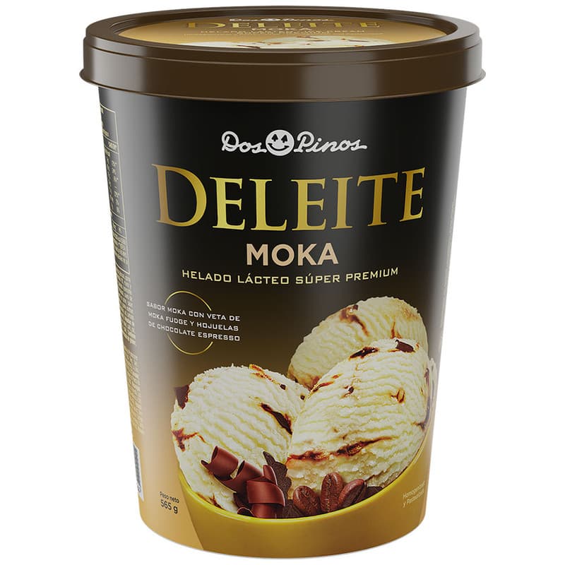 Helado Deleite Dos Pinos Moka 1/4 gl
