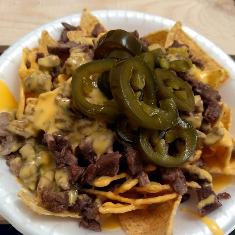 Nachos con carne
