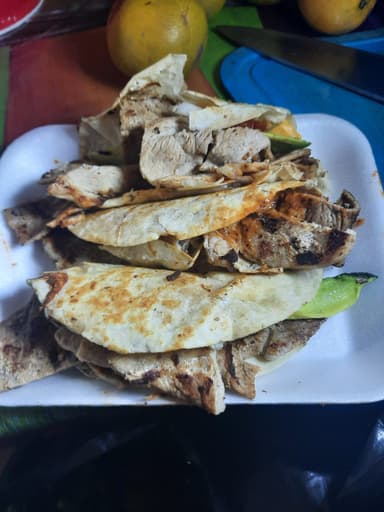 Gringas de bistec