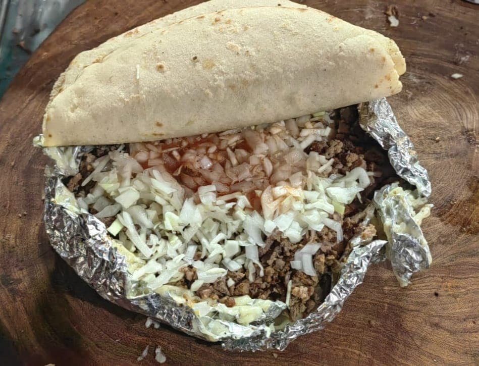 Papa con Chorizo