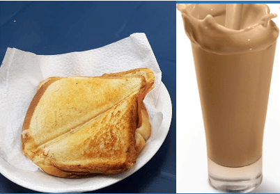 Sandwich con Milo