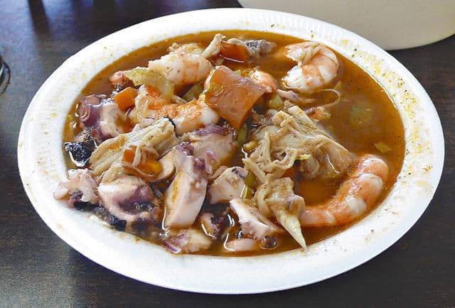 Cahuamanta Camarón + Bebida