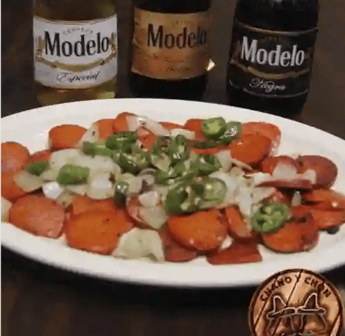 Salchichas Toreadas