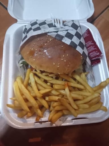 Hamburguesa Sencilla jr.