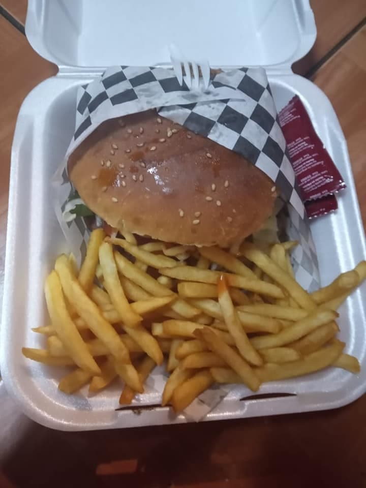 Hamburguesa Sencilla jr.