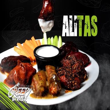 Alitas 10 pzas