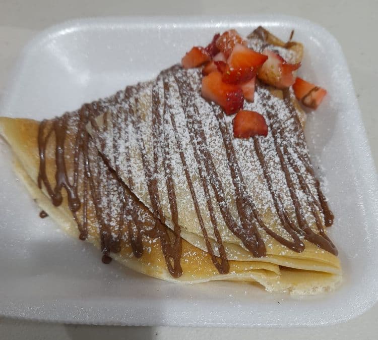 Crepa de Avellana con Fresa