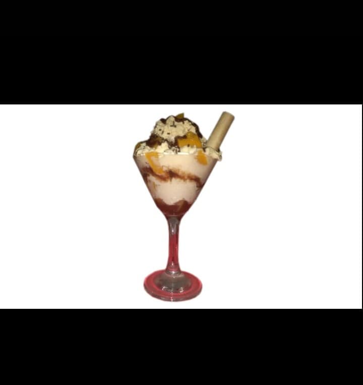 Copa Melocoton con Helado