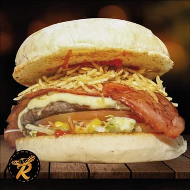 Hamburguesa Ramón Tocineta