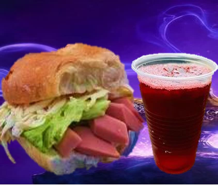 Combo Abú 🐒 : 1 Torta + Agua de Sabor