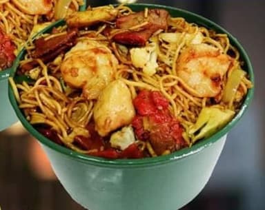 Chop Suey con Camarones Seco