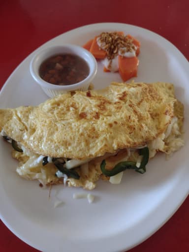 Omelette Poblano