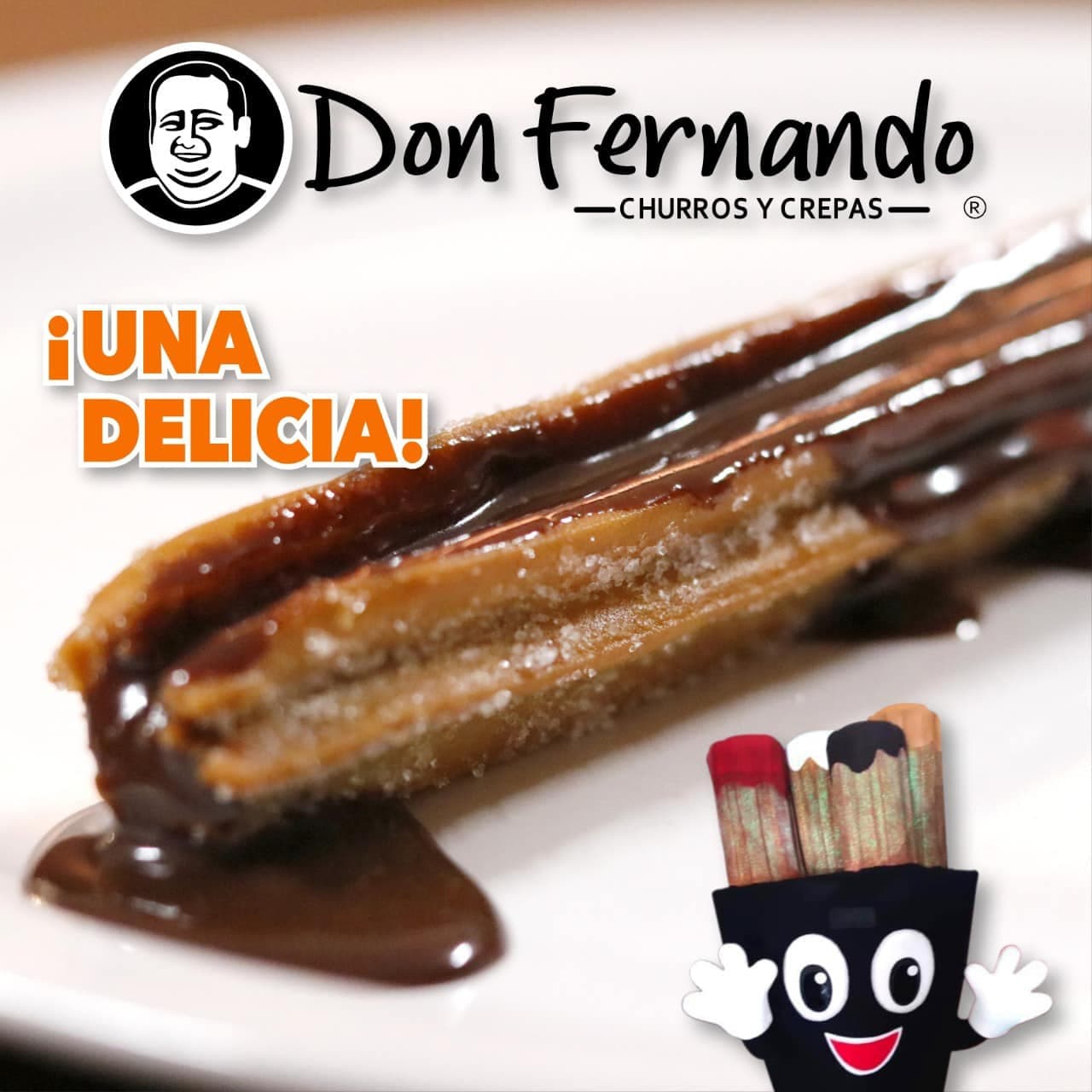 1 CHURROS RELLENO