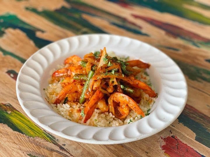 Camarones a la Diabla