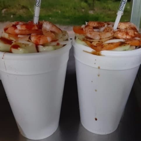 Michelada de Litro con Camaron y Pulpo