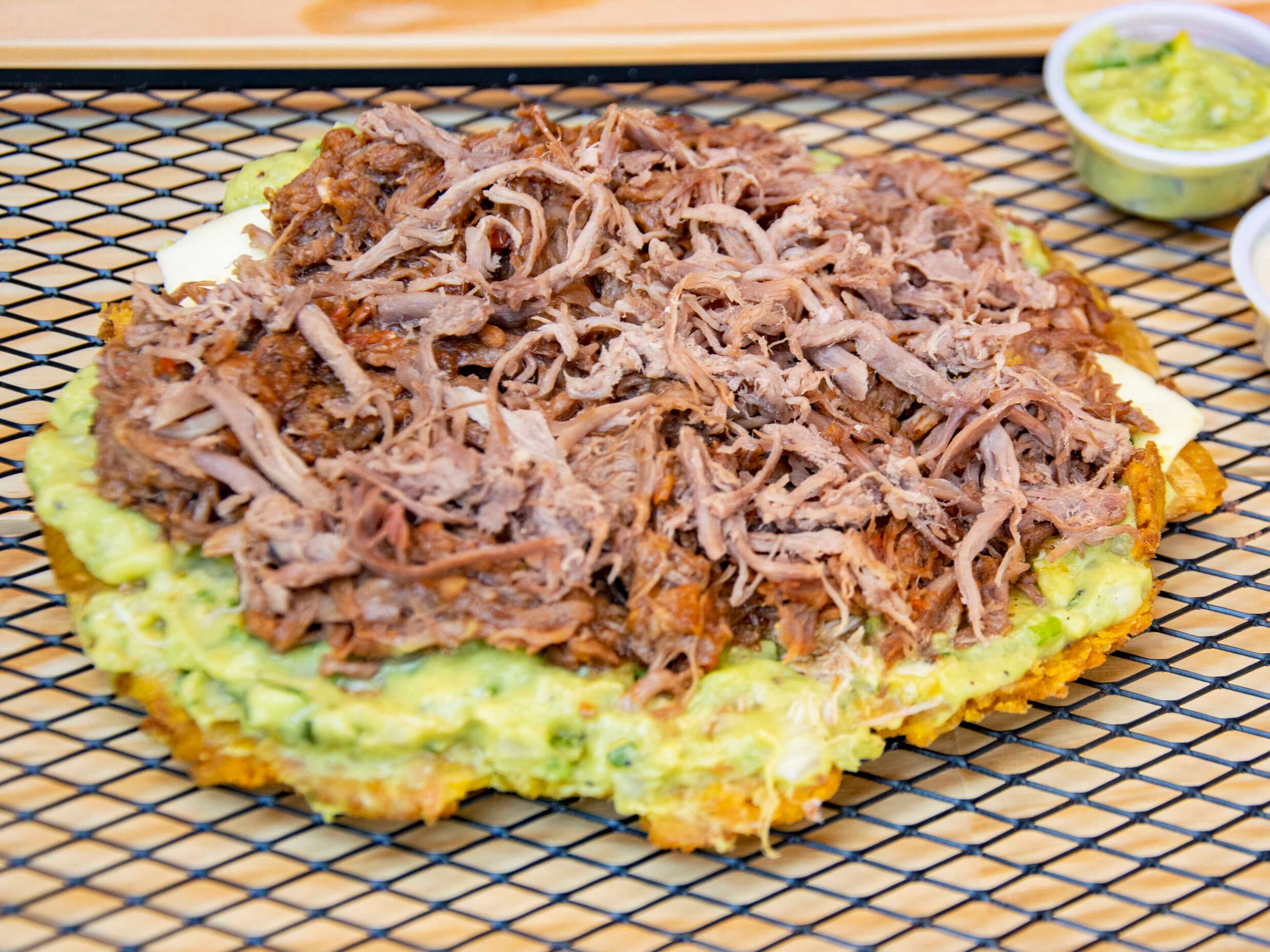 Patacón de Carne