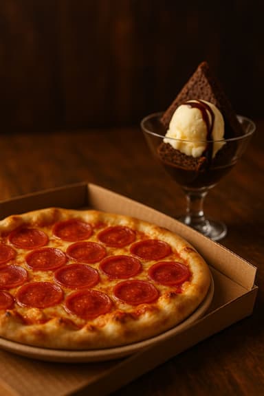 Pizza por Mitades + Viva la Tentación