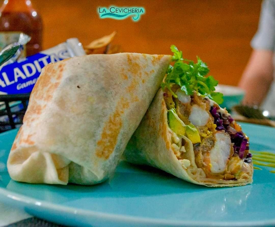 Burrito Estilo Baja.