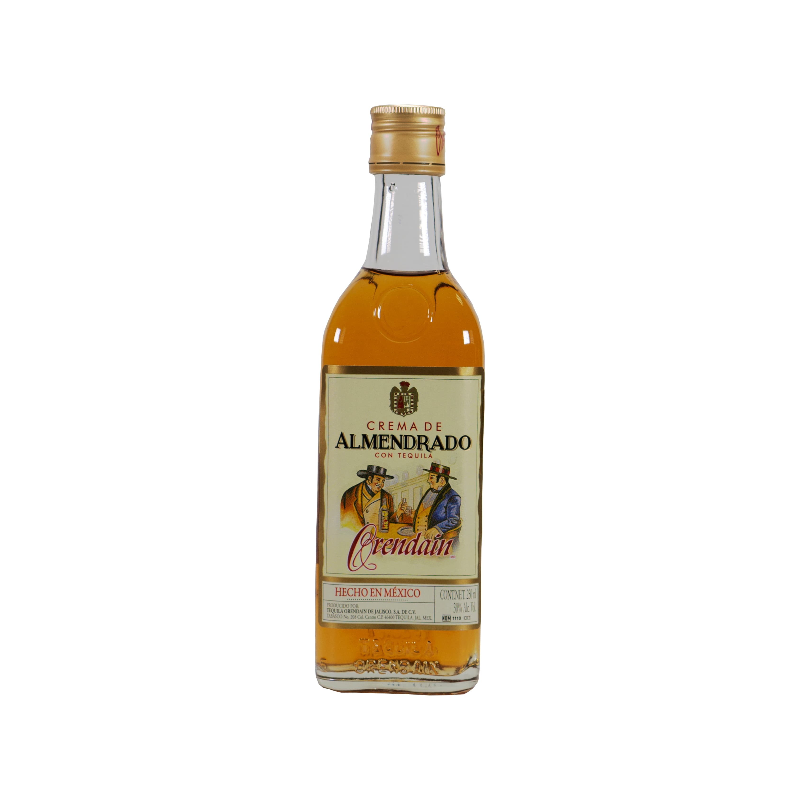 TEQUILA ORENDAIN ALMENDRADO 250 ML