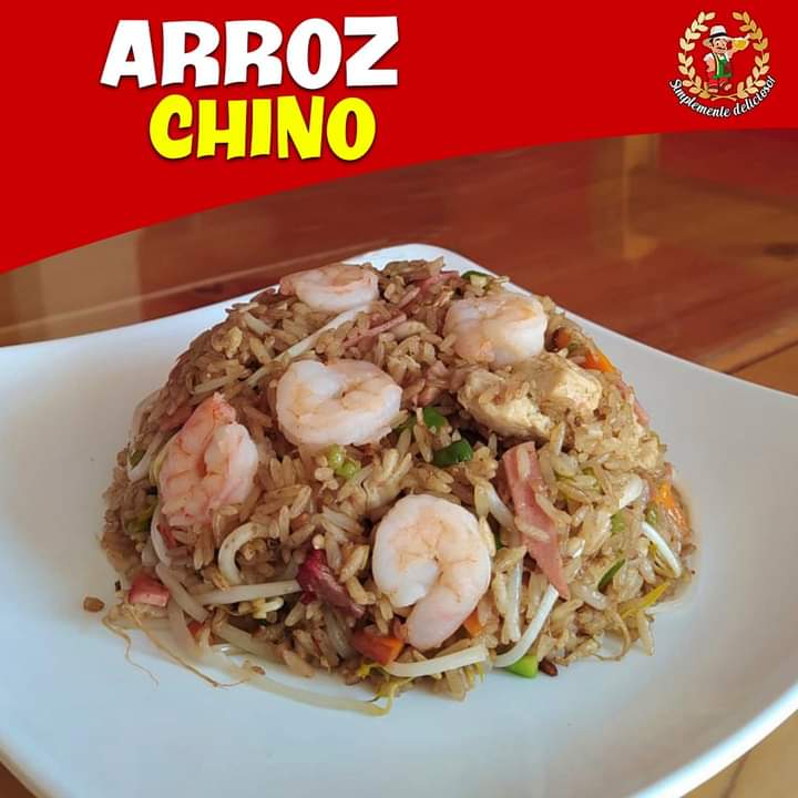 Combo Arroz Chino Mediano y Gaseosa Litro 3 Pers