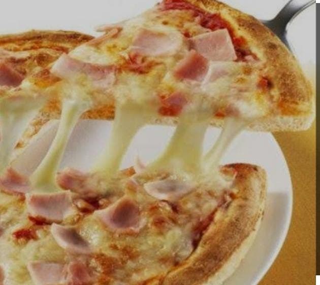 Pizza de Jamón 8 Rebanadas