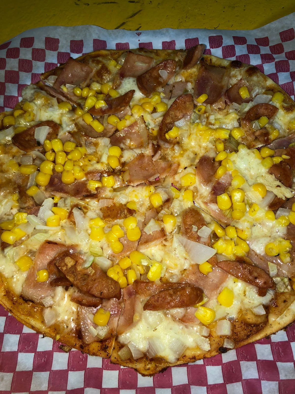 Pizza Large Combinada Hawaiana / Pollo