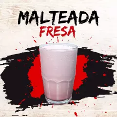 Malteada de Fresa