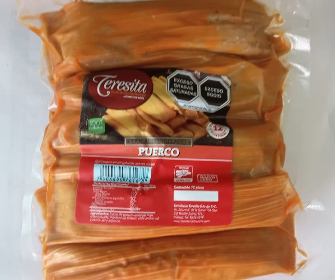 Tamales Teresita - Carne de Puerco