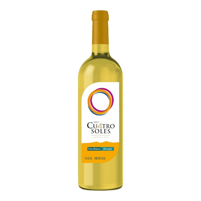 VINO BLANCO CU4TRO SOLES AFRUTADO CHENIN BLANC 75
