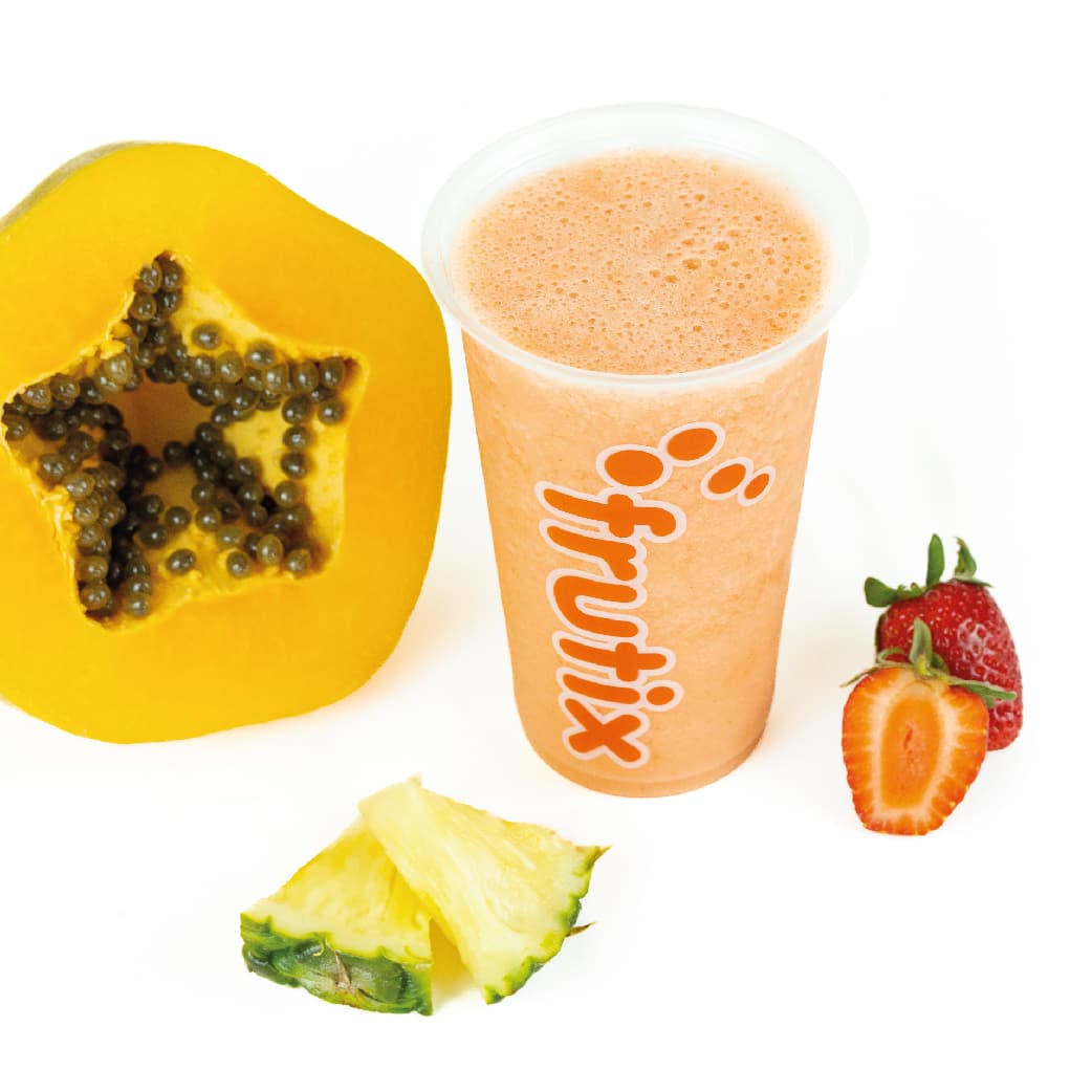 Jugo de Fresa, Papaya y Piña Mediano 500 ml
