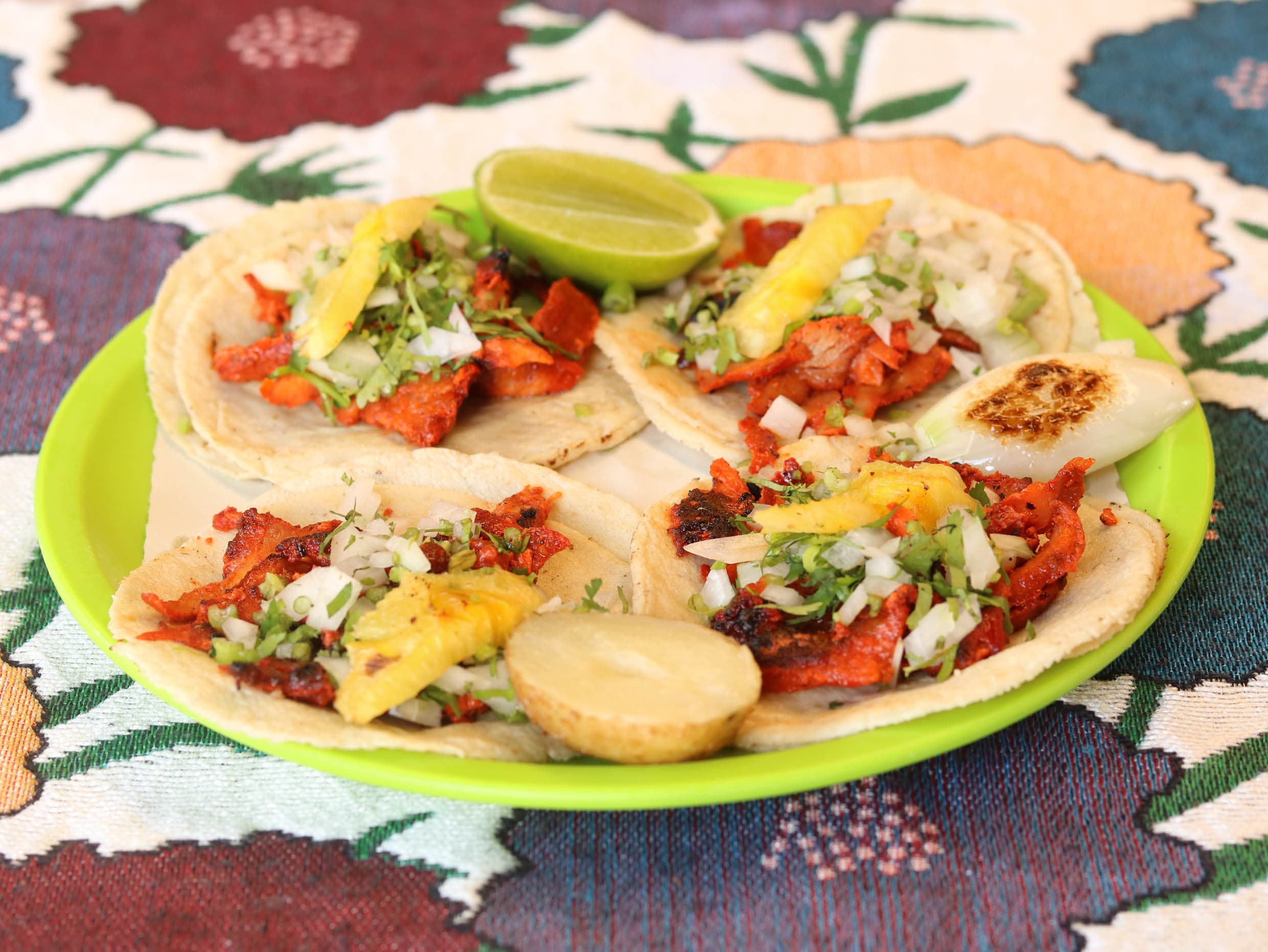 Taco de Pastor.