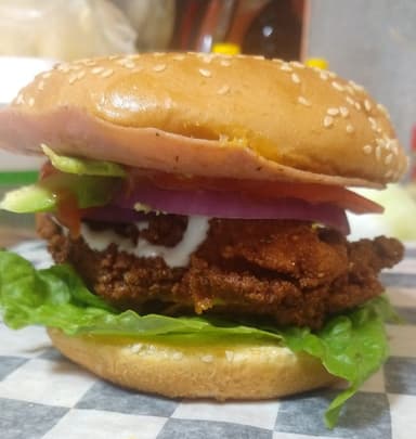 Hamburguesa de Pechuga de Pollo