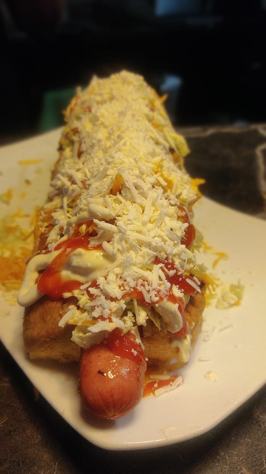Hot Dog Venezolano o Colombiano