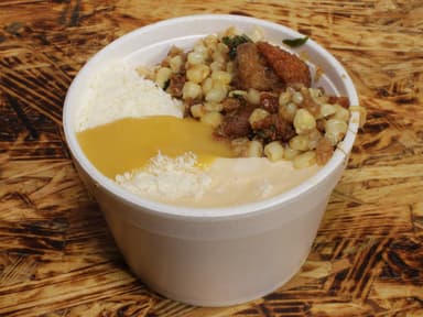 Esquite de chicharrón