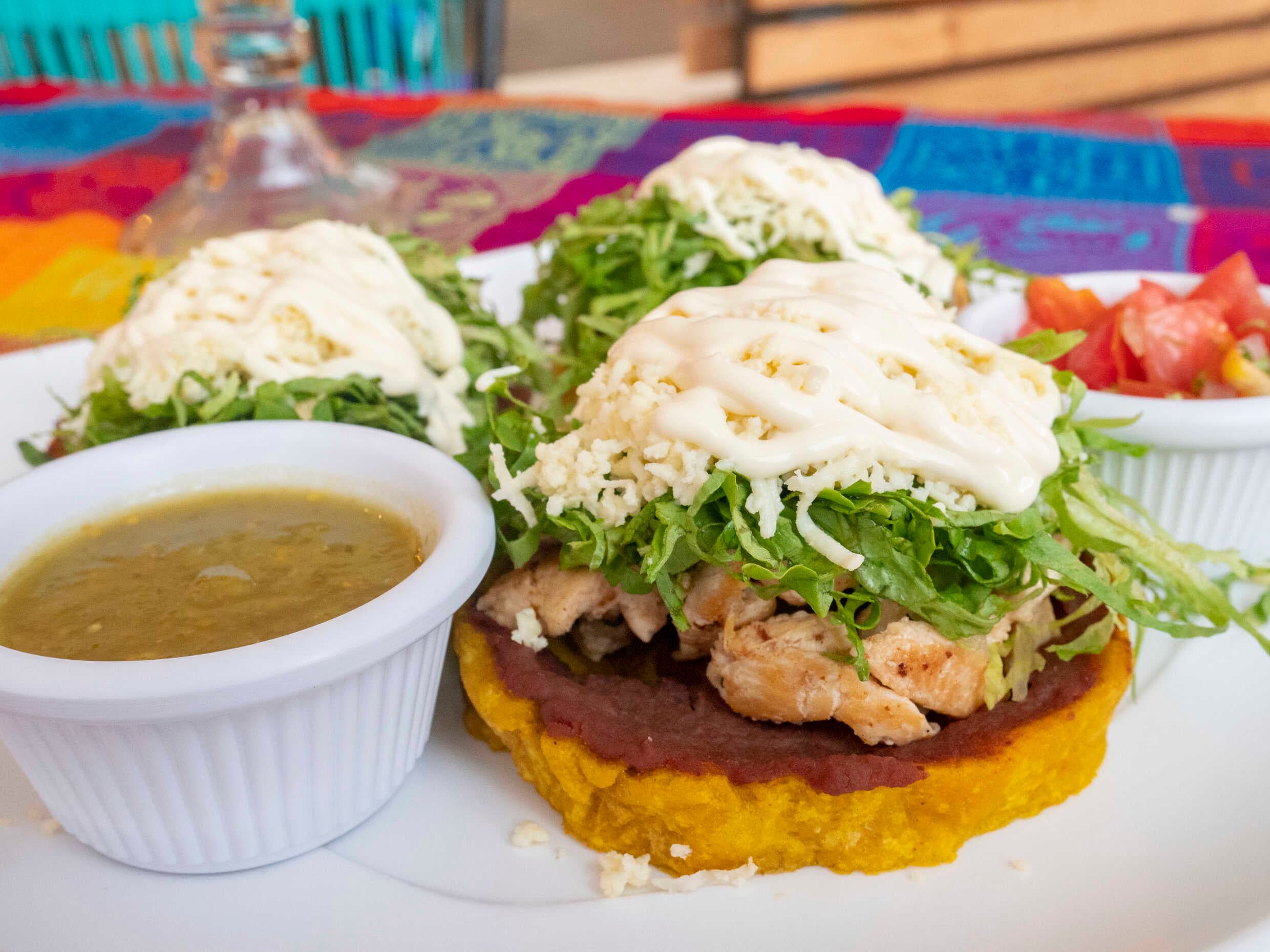 Sopes de Chorizo