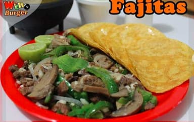 ORDEN DE  FAJITA C/ QUESO