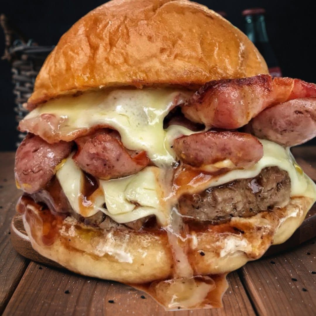 Combo JK Premium Burger + Papas a la Francesa
